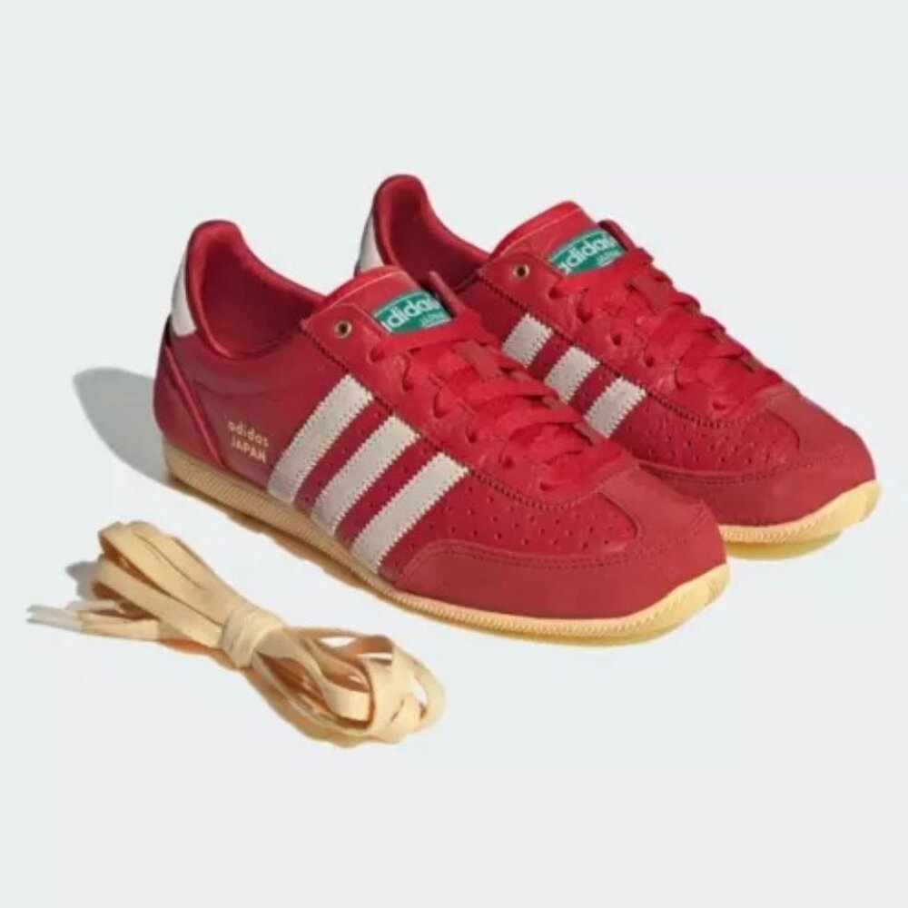 Adidas Womens Japan Red Better Scarlet / Off White / Orange Tint